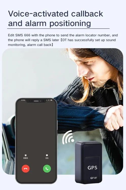 GPS Tracker Device GSM Mini SPY Real Time Tracking